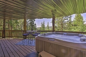 Spacious Fairplay Retreat w/ Hot Tub & Fire Pit!