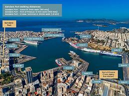 Sanders Port - Precious Studio Near Piraeus Port