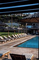 Black and White Boho Resort