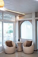 Black and White Boho Resort