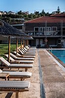 Black and White Boho Resort