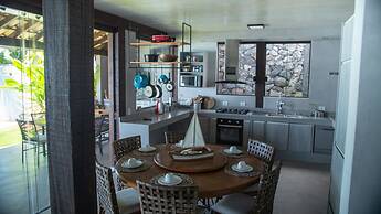 Casa Pé na Areia em frente à Ilhabela