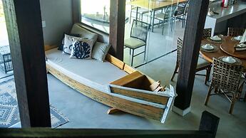 Casa Pé na Areia em frente à Ilhabela