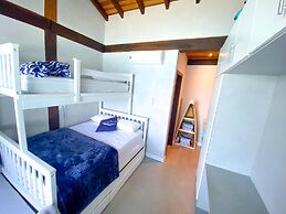 Casa Pé na Areia em frente à Ilhabela