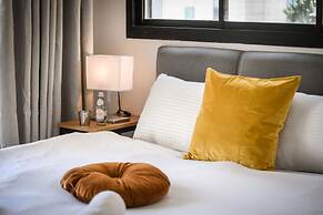 Stylish 2BD Bauhaus Apt w Balcony