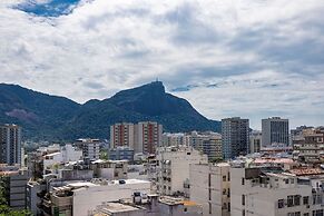 (1008) Apartamento com 1 Quarto e Vista para o Cristo