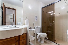 (1008) Apartamento com 1 Quarto e Vista para o Cristo