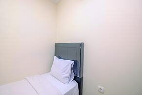 Modern Look And Comfy 2Br At Menteng Park Apartment