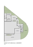 Sunset City View Villa 5 BR with a Private Heated Pool