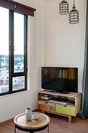 Explore Nightlife Near an Apartment With an Acropolis View