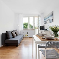 Elite Apartments Ivory Balkon Widok na Ziele Przy PLA Y