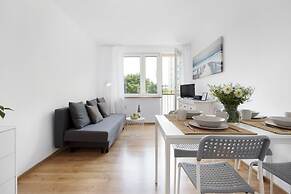 Elite Apartments Ivory Balkon Widok na Ziele Przy PLA Y