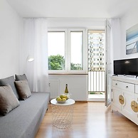 Elite Apartments Ivory Balkon Widok na Ziele Przy PLA Y