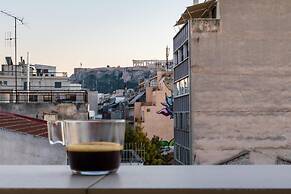 Loft at Historical Center of Athens w Acropolis View