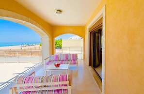 Beachfront Villa Avra With Private Swimming Pool