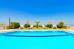 Beachfront Villa Avra With Private Swimming Pool