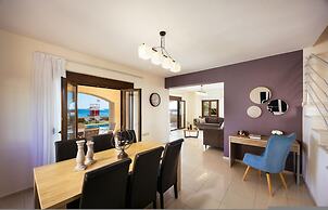 Beachfront Villa Avra With Private Swimming Pool