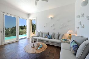 Apeiron II Villa - Sunny Modern Pool - Walk to Gaios