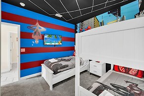 Frozen, Spiderman and Mickey Rooms, Private Pool!