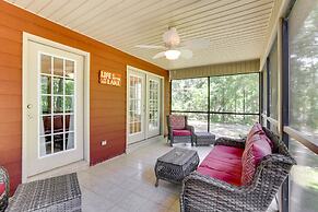 Charming Abbeville Home w/ Private Boat Dock!