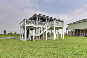 Walk to Shore: Home w/ Deck in Crystal Beach!