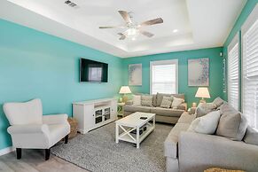 Walk to Shore: Home w/ Deck in Crystal Beach!