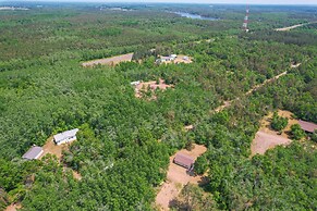 Wooded Danbury Cabin w/ Grill + Fire Pit!