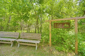 Wooded Danbury Cabin w/ Grill + Fire Pit!