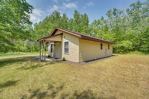 Wooded Danbury Cabin w/ Grill + Fire Pit!