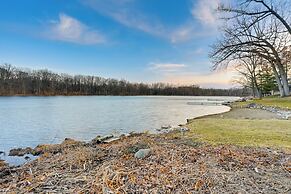 Lakefront Hartland Cottage w/ Patio & Fire Pits!