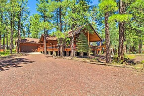 Pinetop Retreat w/ Fire Pit & Game Room!