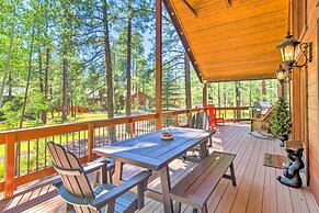 Pinetop Retreat w/ Fire Pit & Game Room!