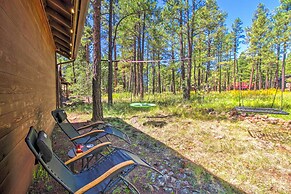 Pinetop Retreat w/ Fire Pit & Game Room!