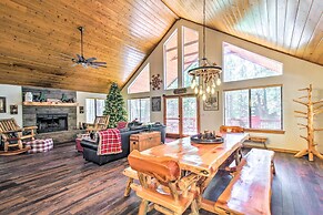 Pinetop Retreat w/ Fire Pit & Game Room!