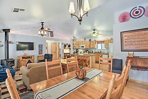 Fire Pit, Fenced Yard: Overgaard Cabin Near Hiking