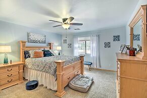 Fire Pit, Fenced Yard: Overgaard Cabin Near Hiking