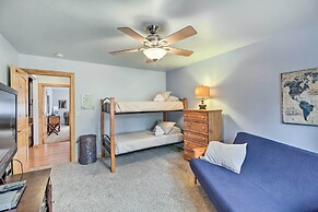 Fire Pit, Fenced Yard: Overgaard Cabin Near Hiking