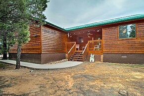 Fire Pit, Fenced Yard: Overgaard Cabin Near Hiking