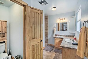 Fire Pit, Fenced Yard: Overgaard Cabin Near Hiking