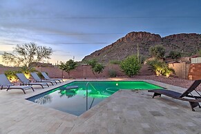 Luxe Phoenix Home: Desert Butte View & Heated Pool