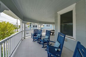 North Wildwood Home w/ Porch ~ 3 Blocks to Beach!