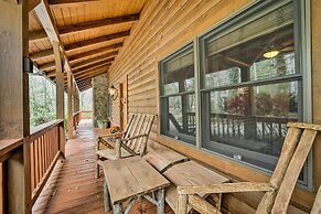 Walk to Golfing: Grand Maggie Valley Cabin!