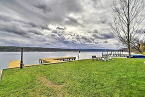 Charming Home on Keuka Lake w/ Dock & Fire Pit!