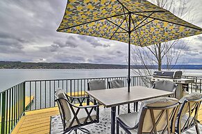 Charming Home on Keuka Lake w/ Dock & Fire Pit!