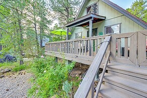Deck & Grill: A-frame Cabin in Munds Park!