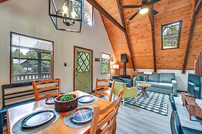 Deck & Grill: A-frame Cabin in Munds Park!