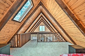 Deck & Grill: A-frame Cabin in Munds Park!