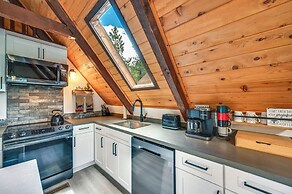 Deck & Grill: A-frame Cabin in Munds Park!