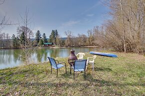 Cozy Cle Elum Cabin w/ 3 Acres & Stocked Pond