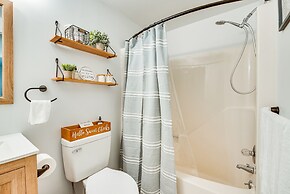 Deck & Community Perks: Bright Pocono Lake Home!